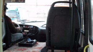 Автобус ПАЗ-Real (АО 195 22). Покатушки по мосту через Обь.