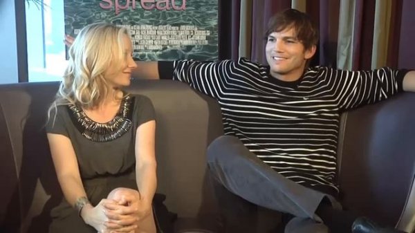 Ashton Kutcher Spreads It