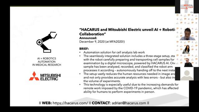 MEDICAL FAIR ASIA 2020 Digital Edition - Start-Up Podium смотреть онлайн