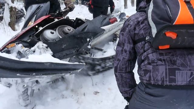 По реке Чусовой на снегоходах. Туристско-спортивный клуб ВИЗУС-1. Анонс фильма. смотреть онлайн
