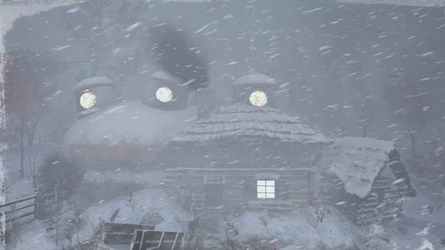 СИЛЬНАЯ ВЬЮГА, Зимняя метель и звуки ветра, убаюкивающие. Ледяная метель. Воющий ветер смотреть онлайн