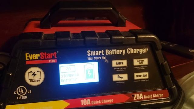Everstart smart battery charger смотреть онлайн