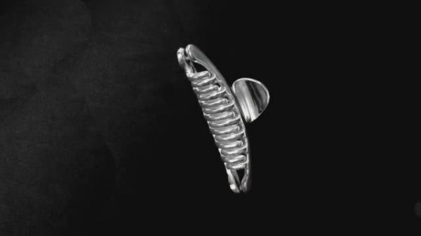 Гальваническое меднение и серебрение пластиковой заколки. FunChrome HandMade