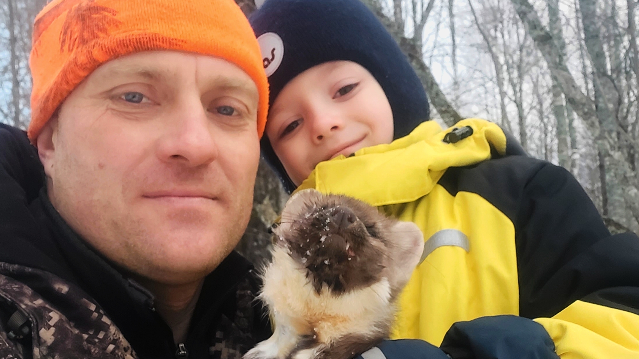 УДАЧНАЯ ПРОВЕРКА КАПКАНОВ НА КУНИЦУ ВМЕСТЕ С СЫНОМ НА СНЕГОХОДЕ!!! смотреть онлайн