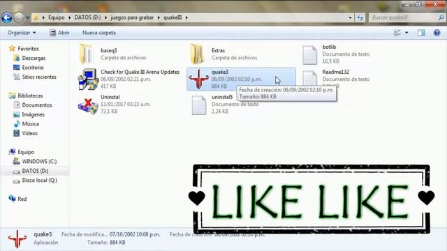 COMO DESCARGAR E INSTALAR QUAKE III FACIL Y RAPIDO!! смотреть онлайн