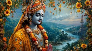 ЛЮБОВЬ к Кришне: Мантра Радха-Мадхав 🌸 Пой Вместе! Чистота Природы в ТЕБЕ!