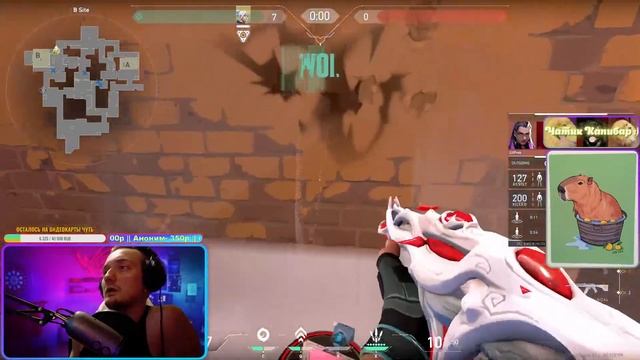 VALORANT LIVE!!! Дорога в радиант =) Тильтуем но идем вперед!!! Играем на Kayo + Harbor смотреть онлайн