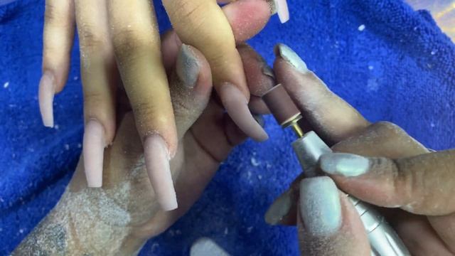WATCH ME WORK!!!!: NEON NAIL ART DESIGN | ACRYLIC NAILS TUTORIAL смотреть онлайн