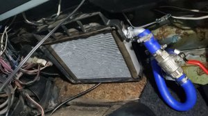 Техничка. Доработка печки нивы. Радиатор от Ауди. Лучшая система отопления для нивы