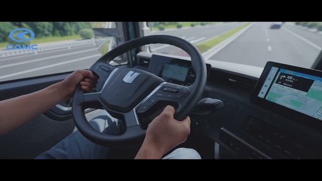 CAMC Farizon AUTO Methanol electric hybrid heavy truck смотреть онлайн