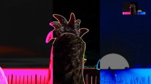 BARTOLITO CHICKEN 🐓 - RED NEON BLUE - THERE SIDES CHANNEL