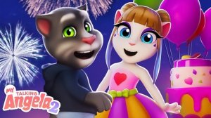 Сюрприз для лучшей подруги! 🪩🌟👗 Моя Говорящая Анджела 2 (Геймплей)