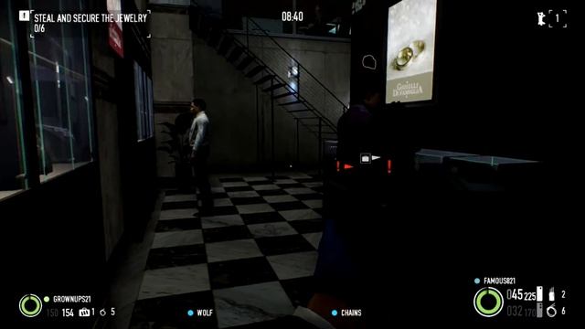 Payday 2 Silent Diamond Store Heist смотреть онлайн