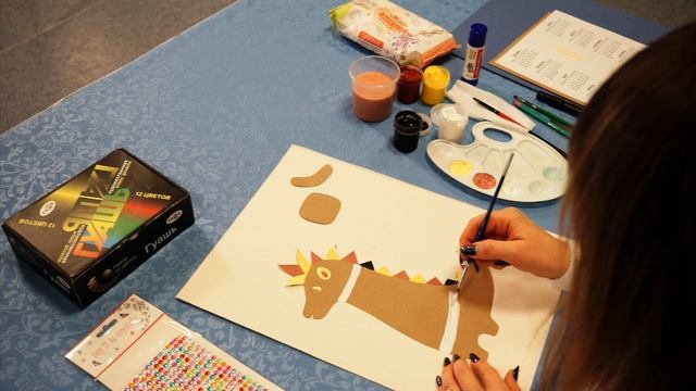 Мастер-класс «Новогодний календарь» смотреть онлайн