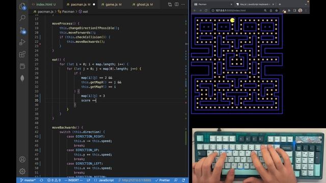 Создание игры ПАКМАН (PACMAN)