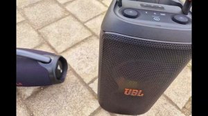 JBL Partybox Club 120 vs JBL Boombox 3 outside test [65% Vol] 🤯