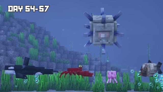 I Survived 100 DAYS as a DOLPHIN in HARDCORE Minecraft! смотреть онлайн