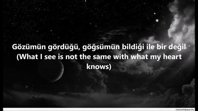 Mabel Matiz - Fırtınadayım (Lyrics English Subtitles)