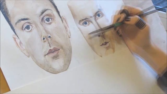 [speed painting] HURTS | by watercolor смотреть онлайн