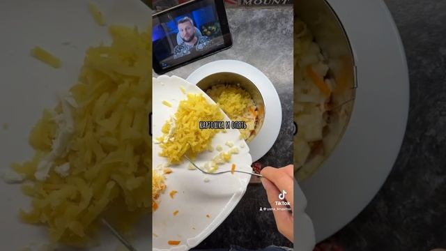 Салат «Мимоза» #салатмимоза смотреть онлайн