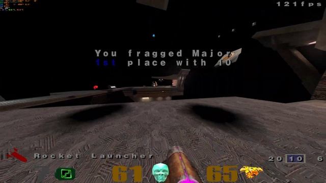 Quake 3 arena 4k, сложность крутой, прохождение DM17 смотреть онлайн