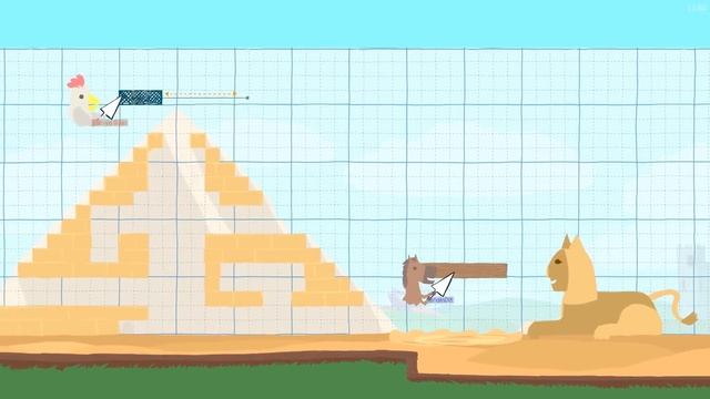 ULTIMATE CHICKEN HORSE: У Брейна пригорело :D смотреть онлайн
