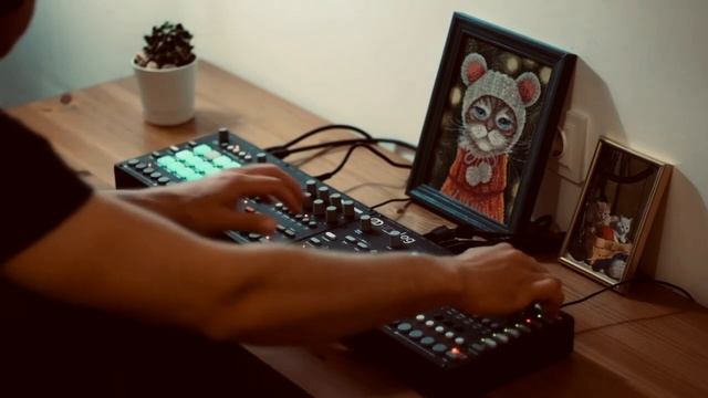 Elektron analog four mk1 + Elektron analog rytm mk1 - techno jam смотреть онлайн