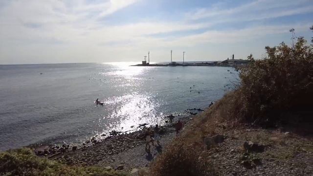 Большой Утриш. Бархатный сезон. Прекрасная погода, тëплая вода, прогулка и подводное видео. смотреть онлайн