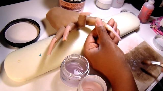 Acrylic application in real time + beginner advice, tips, & More! смотреть онлайн