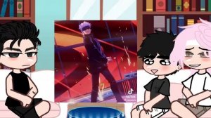 Jinx react to kim dan as Gojo satoru | 1/2 | Kim dan/Gojo Harem ⁉️ /♡Shashie_chan♡\`Ty for watching