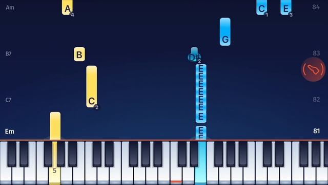 Édith Piaf - La Foule - EASY Piano Tutorial смотреть онлайн