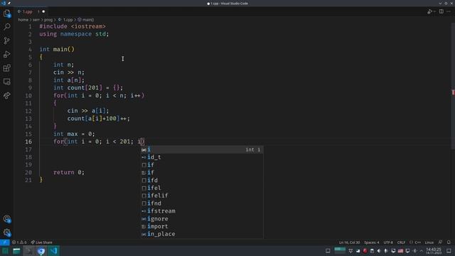 Задача 326. Преобразование последовательности - 2. acmp.ru C++ смотреть онлайн