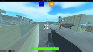 проба игры  "Standoff 2 fps" на Яндекс играх