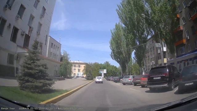 Луганск, ул. Лермонтова, Коцюбинского, Польскова, Луначарского. 2022 05.05 смотреть онлайн