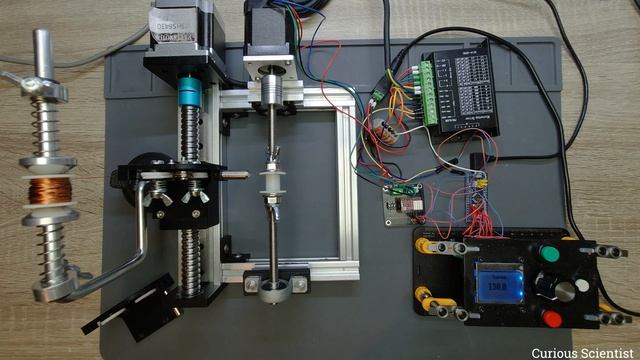 Building a coil winder [Part 6] - A few improvements смотреть онлайн