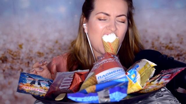 MUKBANG ASMR /Не СЛИПНЕТСЯ /ASMRtop1