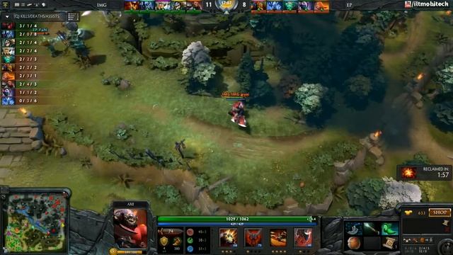 Energy Pacemaker vs Immortal Magneto game 1 - Dota 2 ESL One 2015 смотреть онлайн