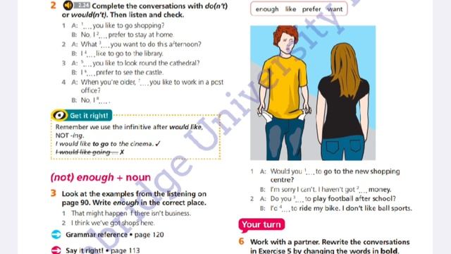 Eyes Open 2 Unit 8 P91 Ex2 And Ex5