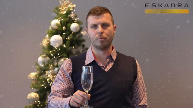 Поздравление от коллектива ESKADRA DEVELOPMENT смотреть онлайн