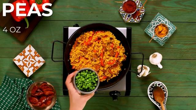 Shrimp and Chorizo Paella Skillet смотреть онлайн