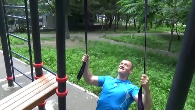 Хочешь накачаться дома? Это лучше чем турник и брусья! смотреть онлайн