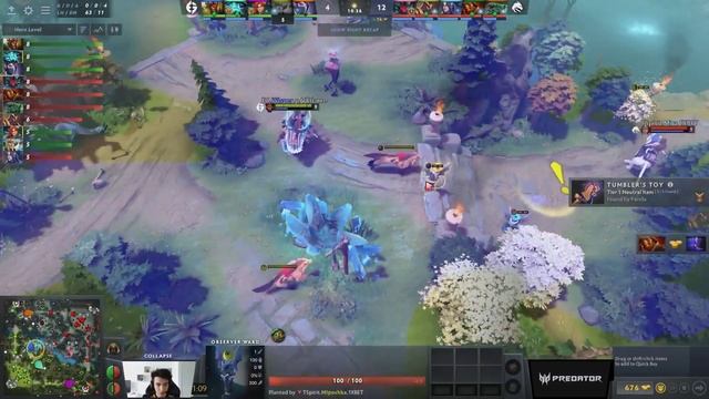 Dota2 - Team Spirit vs Evil Geniuses - Game 1 - DreamLeague Season 20 - Group A смотреть онлайн