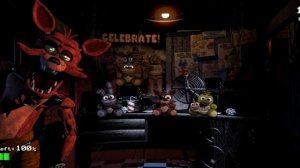 Скример Фокси ( самый не страшный скример ФНаФ 1)