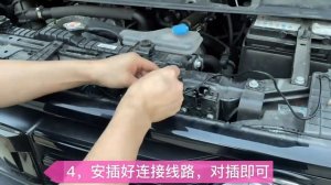 Установка дополнительных габаритов на TANK 300 в штатную решетку радиатора