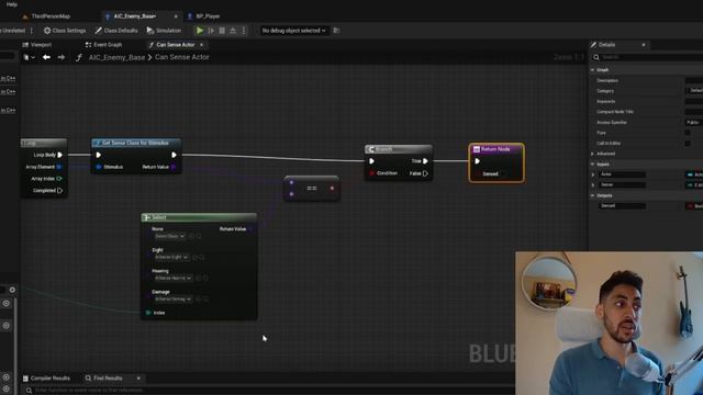 Smart Enemy AI Part 3 Perception Tutorial in Unreal Engine 5 UE51080p смотреть онлайн