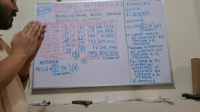 Media, Mediana, Moda, Varianza y Desviación Estándar. смотреть онлайн