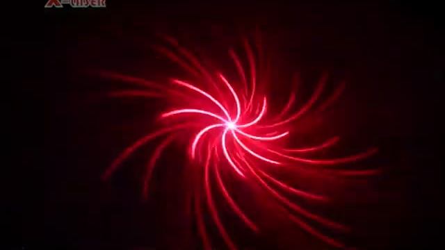 Red&Green eight-graphics fireworks laser light (Complex Pattern) X-MAGIC 230 смотреть онлайн