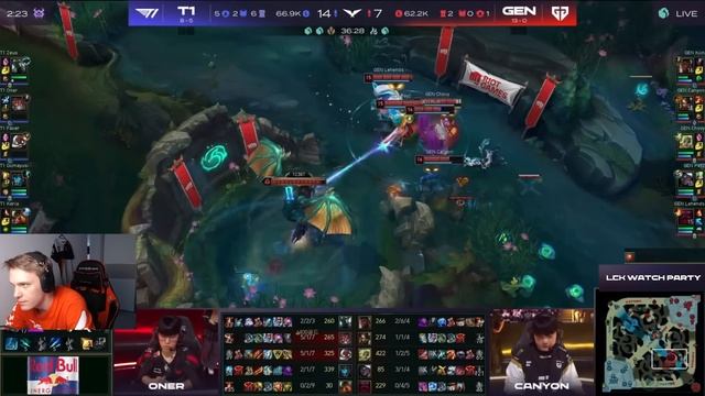 T1 FAKER ПРОТИВ CHOVY, РЕВАНШ | T1 VS GENG | LCK SUMMER 2024