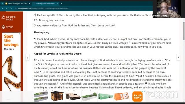 Bible Study: Satan's Strategy FOr Your Defeat смотреть онлайн