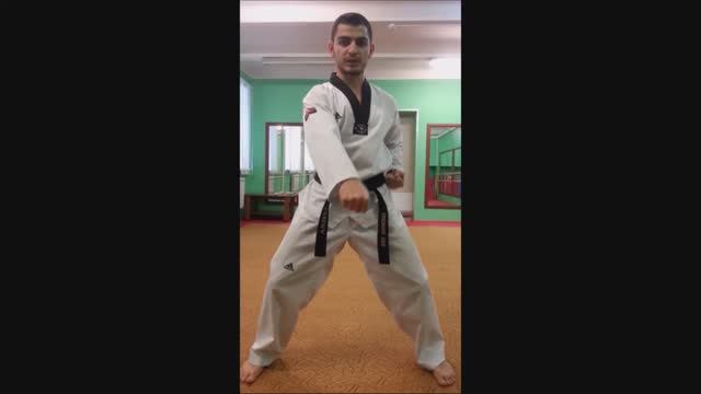 Taekwondo WTF. Удары руками Монтон Чириги, Аре Чириги, Ольгуль Чириги. смотреть онлайн